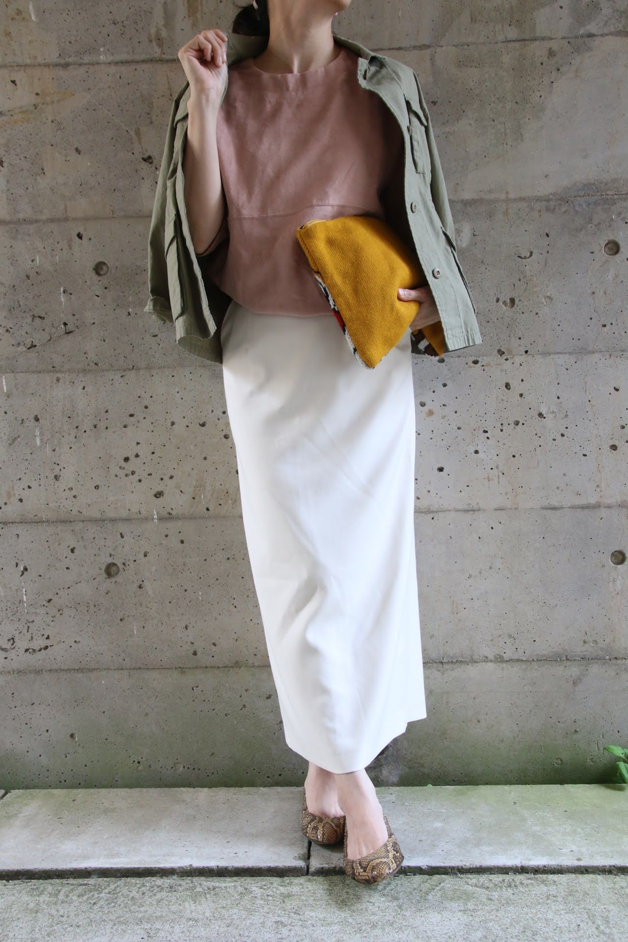 ミリタリージャケットコーディネート