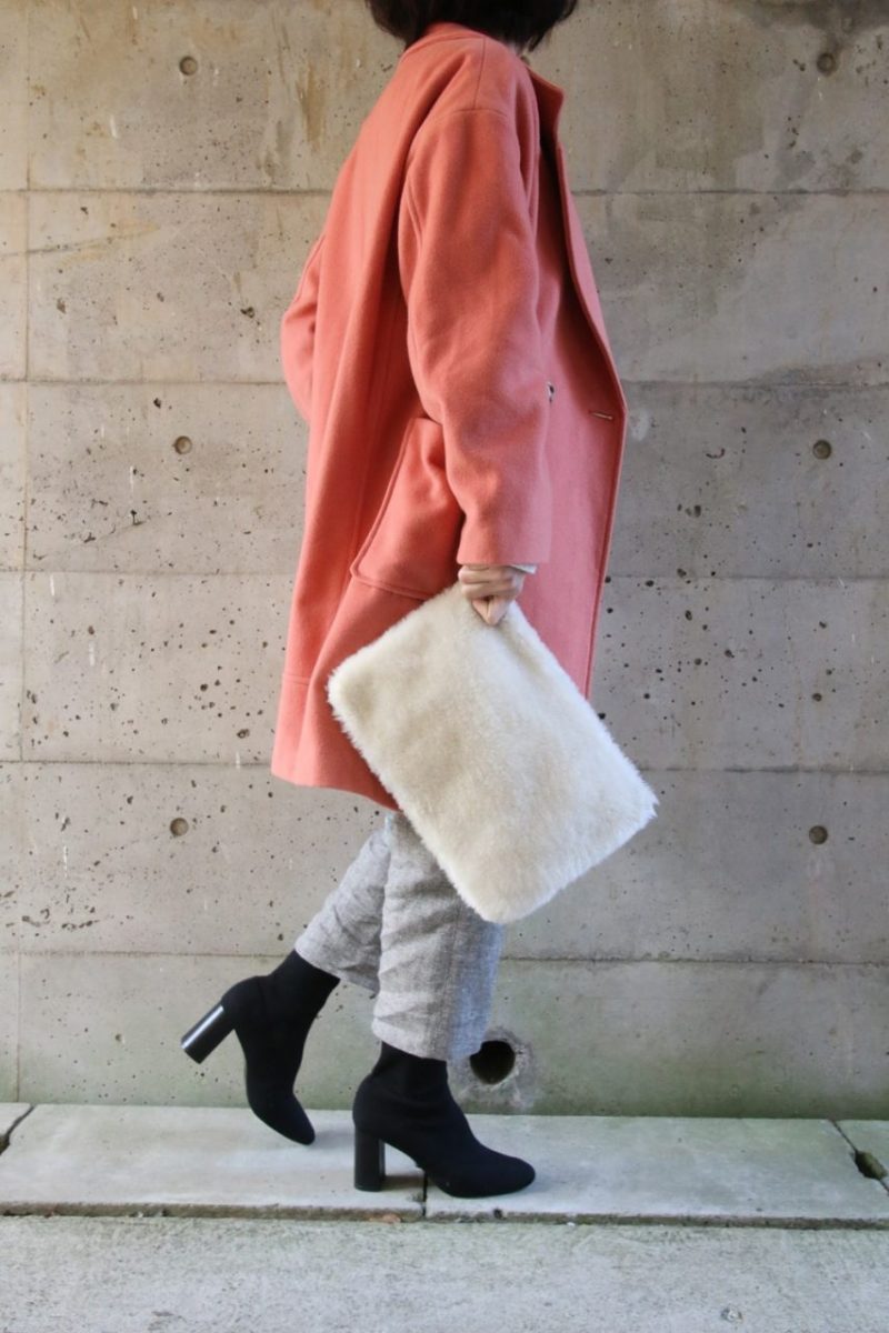 カラーコートコーディネート横