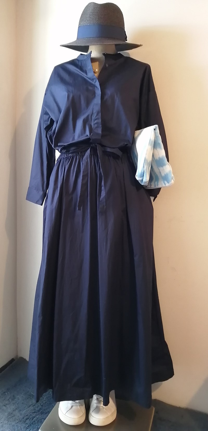 DOORSノーカラーシャツワンピース