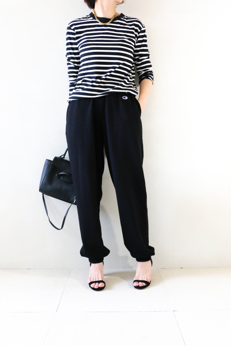 ボーダーロンT×スウェットアイチャッチ