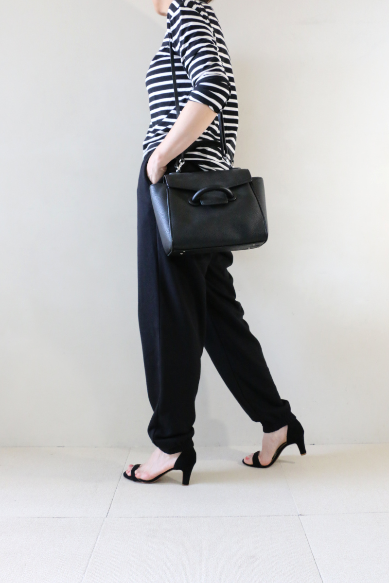 ボーダーロンT×スウェット横2