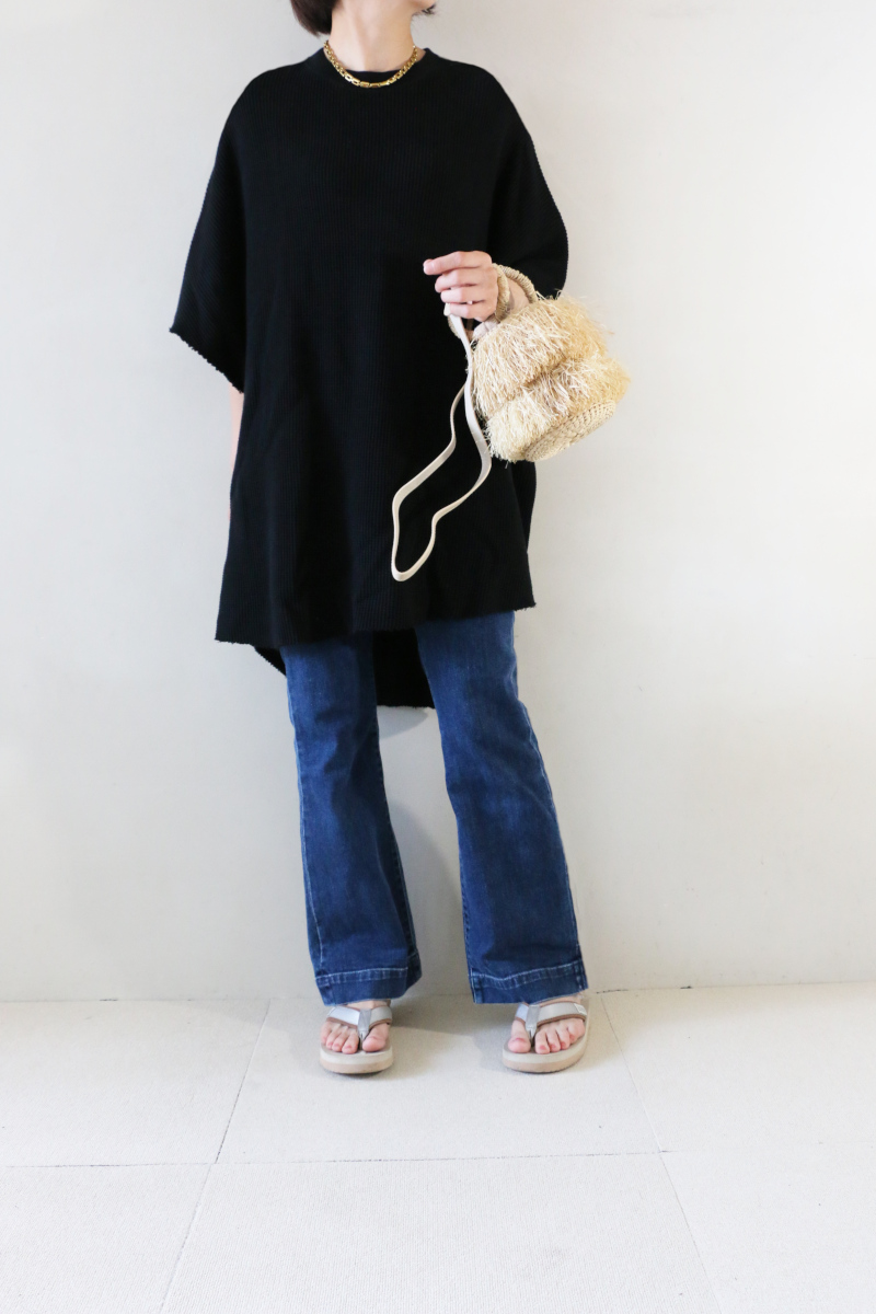 サーマルカットソー×デニムコーデアイチャッチ