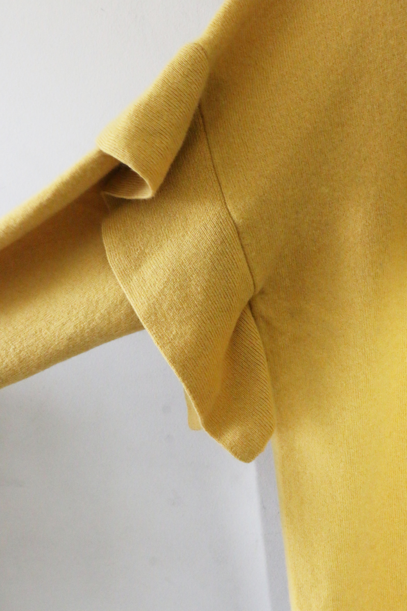 スピックアンドスパンニット袖