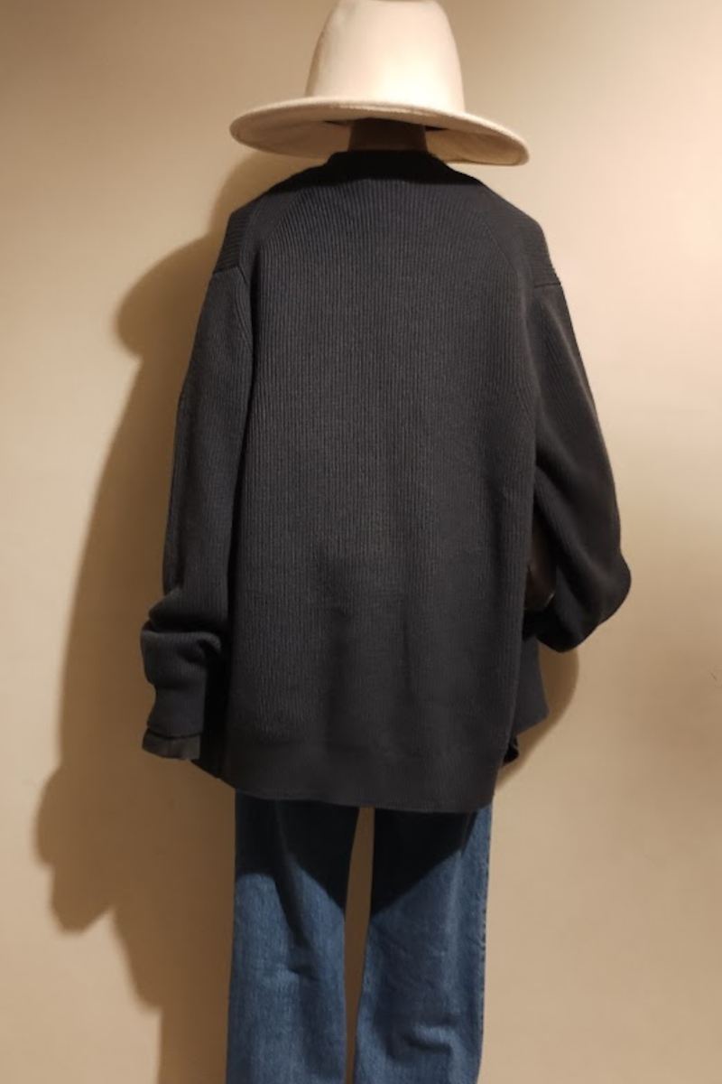 IENAカーディガン×AP STUDIOロングスリーブカットソーコーデ8