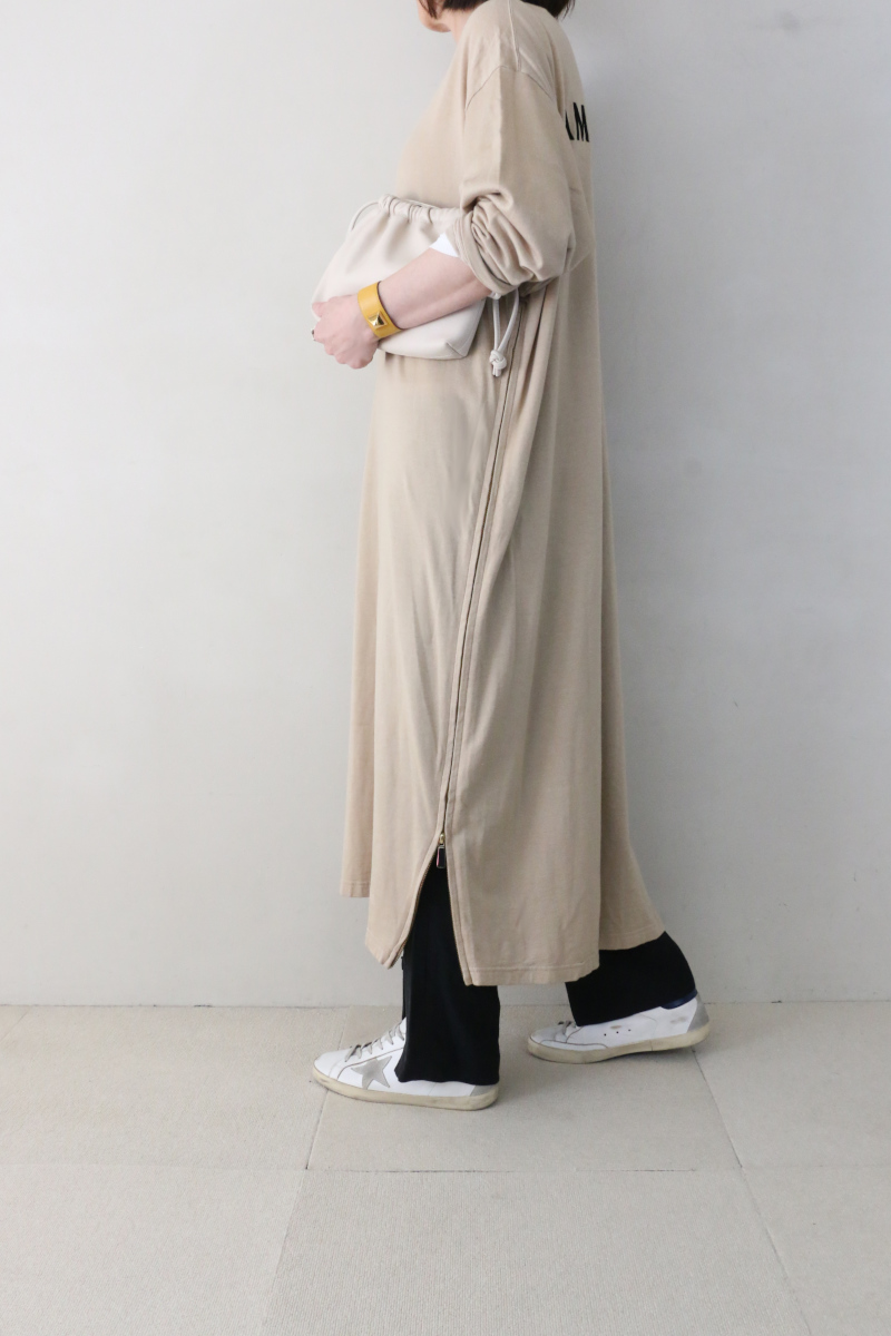 アメリカーナジップワンピース横2