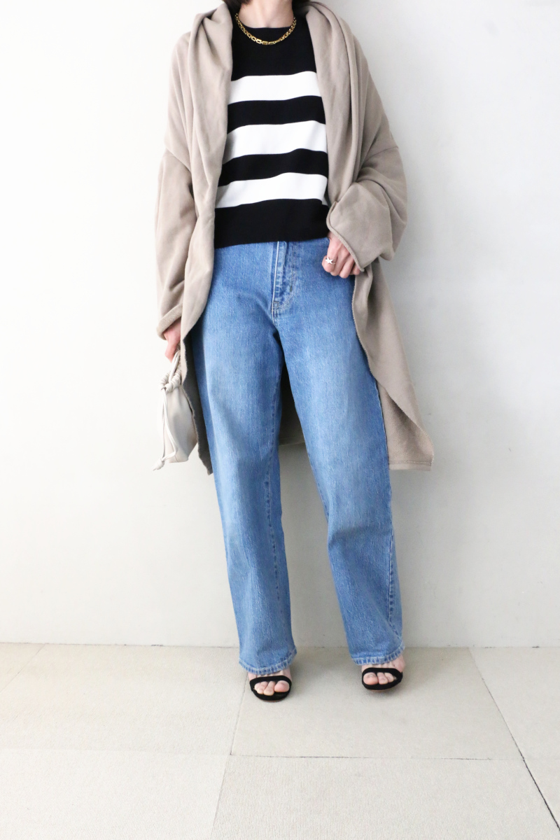 AMERICANA ショートガウンコーデ2