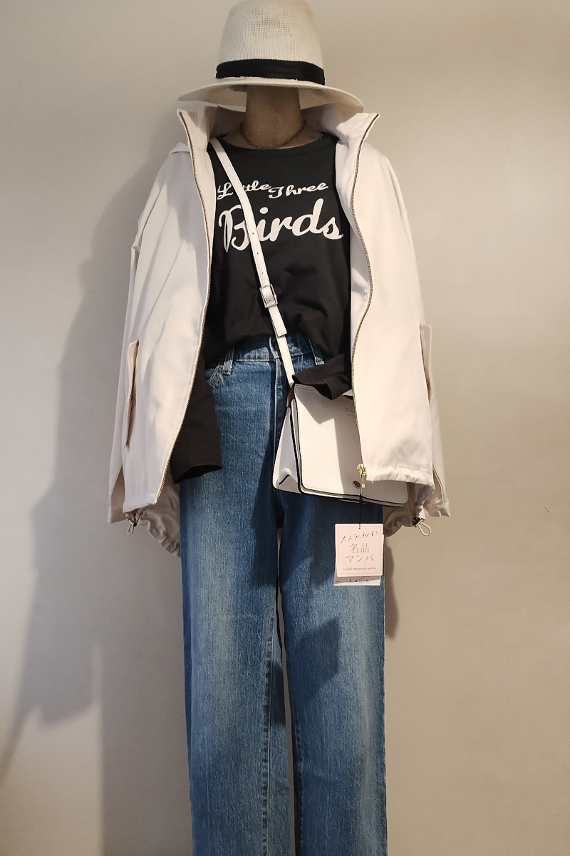 大人リュクスマンパ×ロゴカットソー5