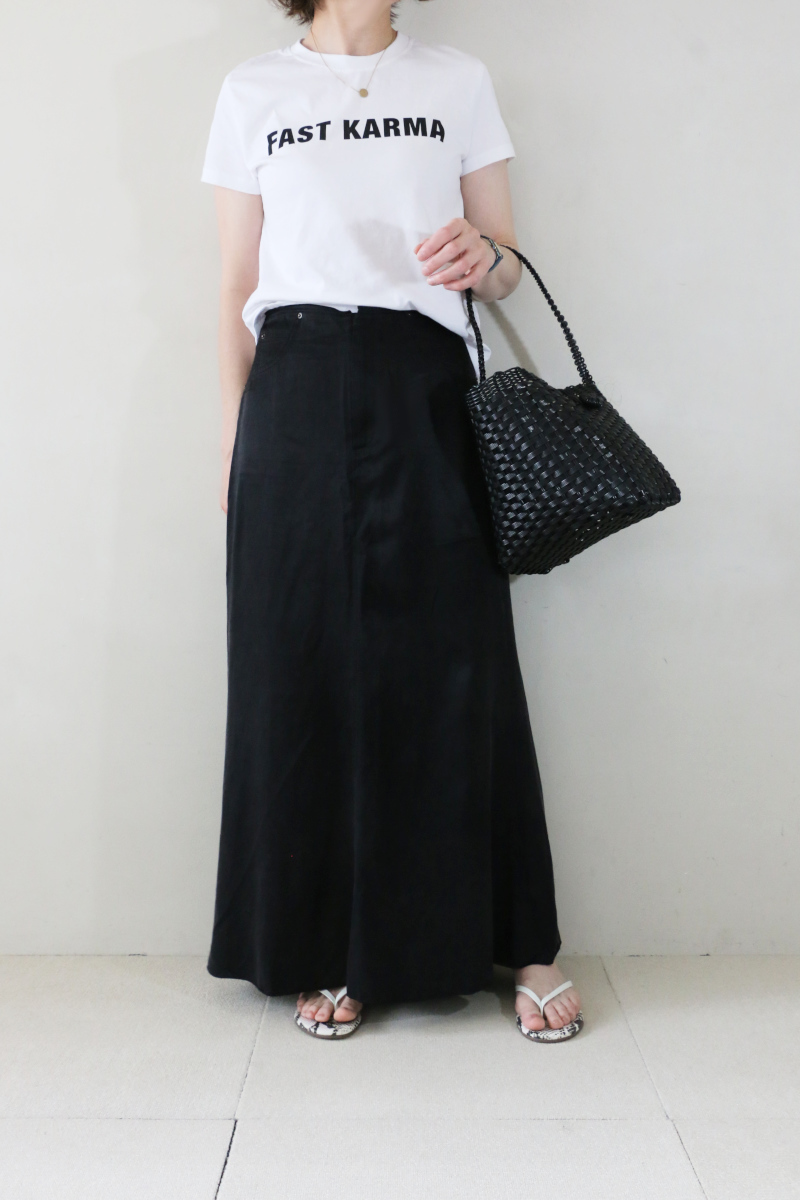 ZARAロゴT×plageスカートコーデアイキャッチ